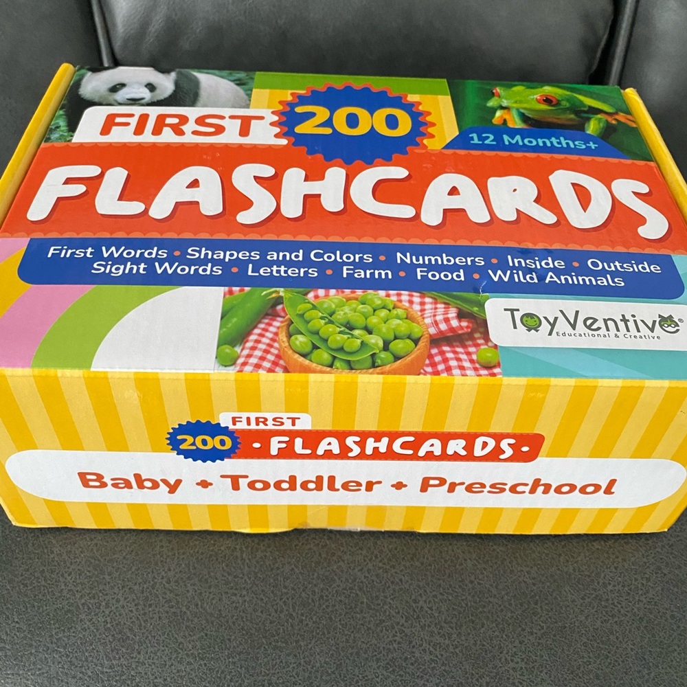 🛍️SALE…ToyVentive Flashcards for baby to preschool ages-